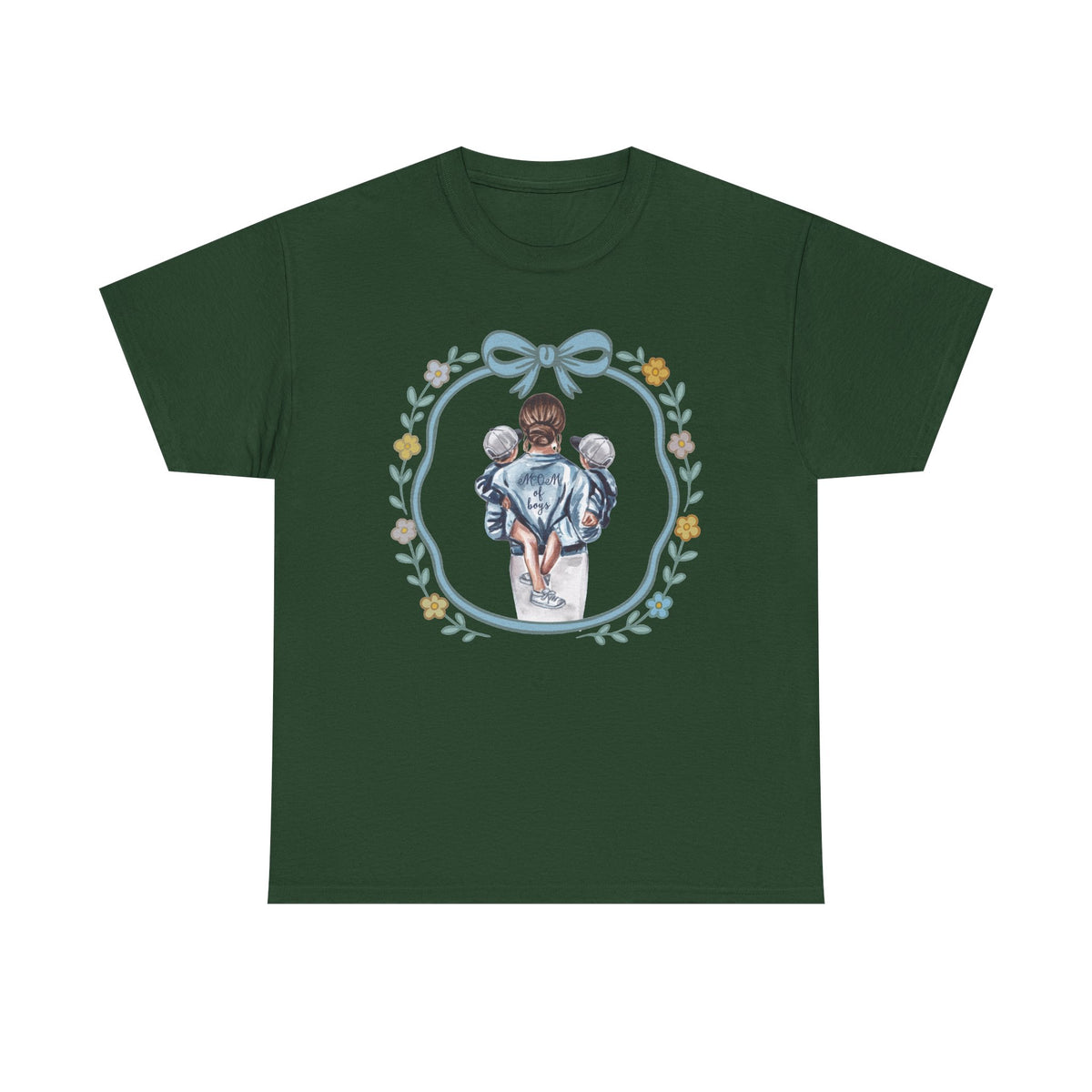 Mom of Boys Unisex Heavy Cotton Tee