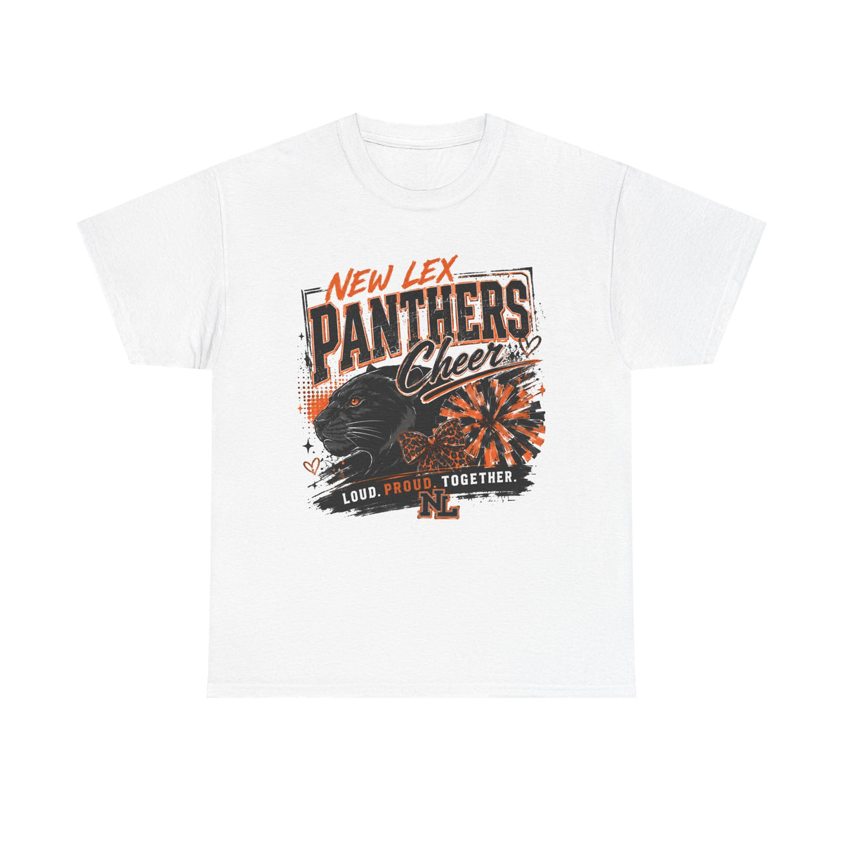 New Lex Cheer Unisex Heavy Cotton Tee