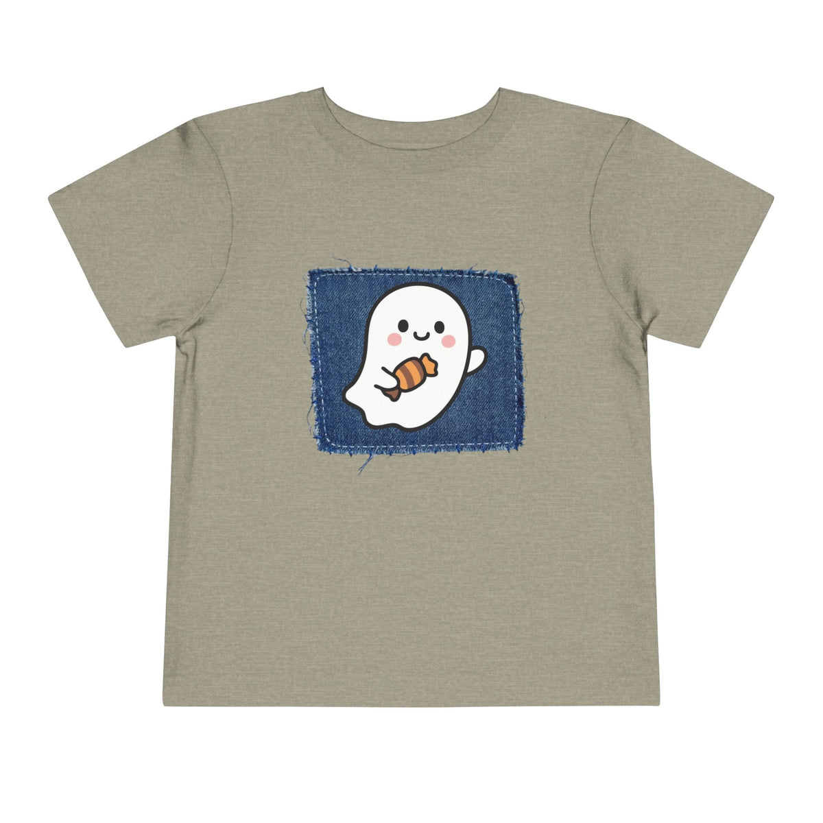 Denim Boo Toddler Short Sleeve Tee