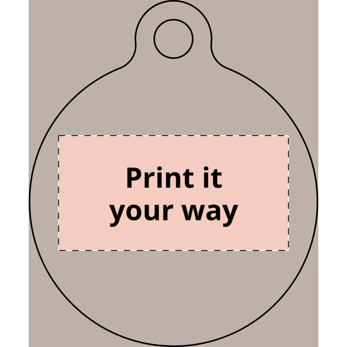 Customizable Pet Tag (Engraving)
