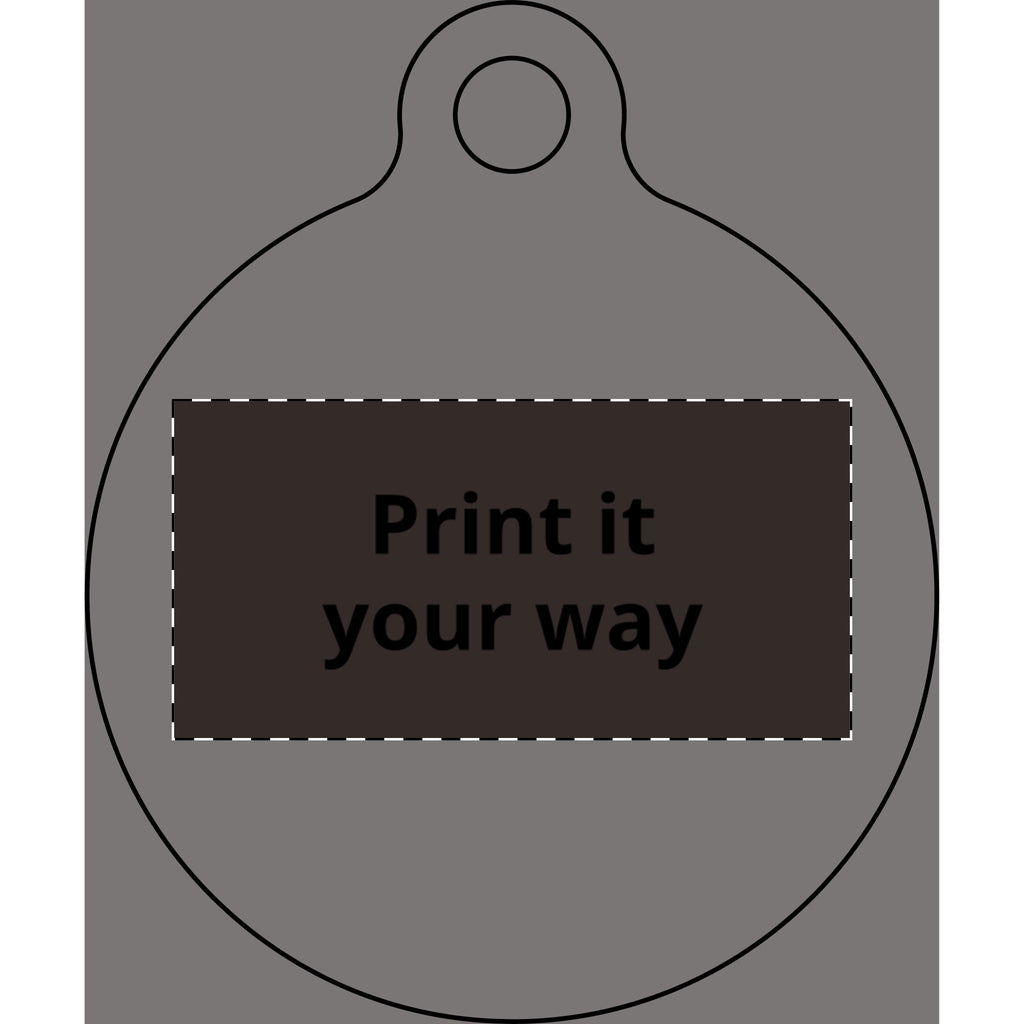 Customizable Pet Tag (Engraving)