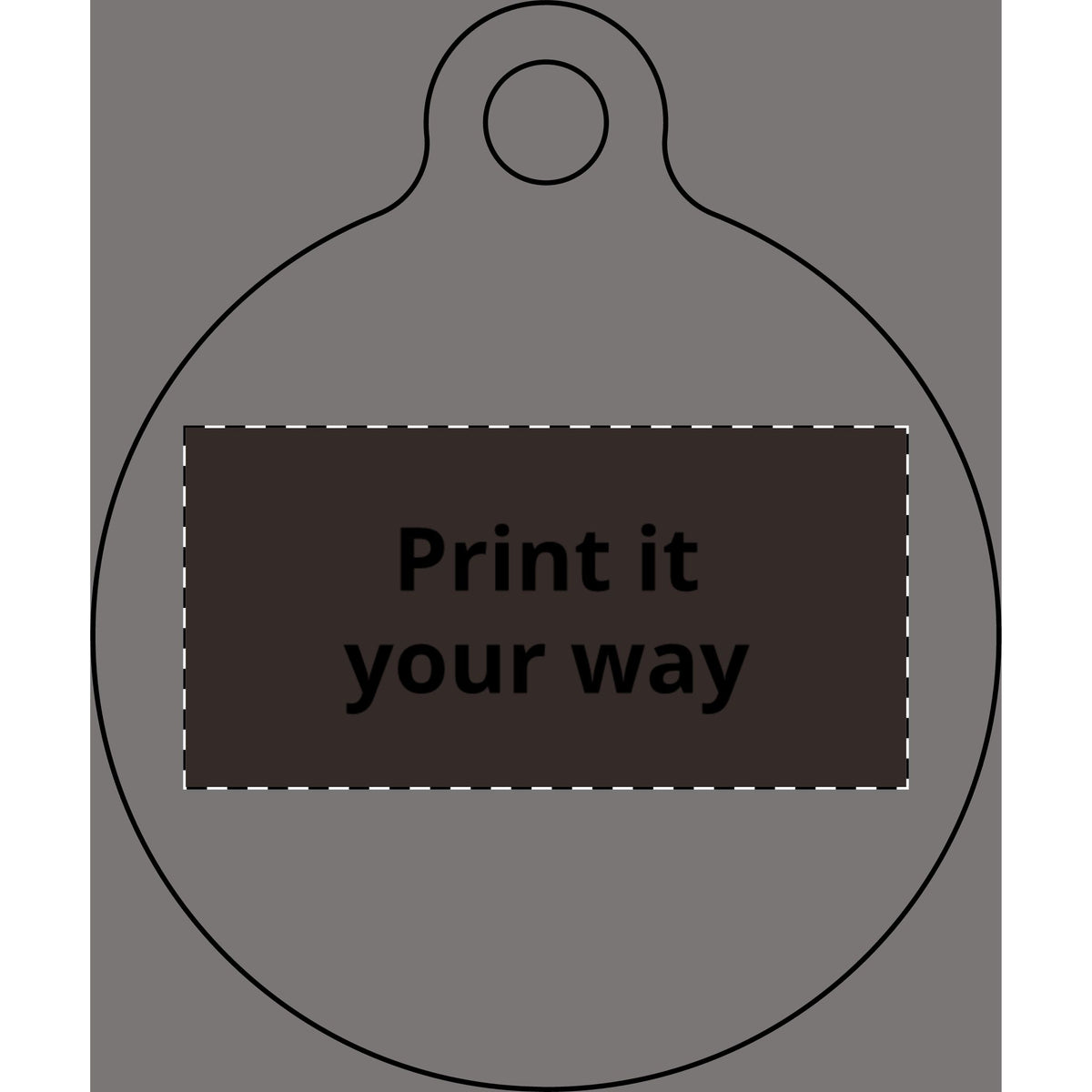Customizable Pet Tag (Engraving)