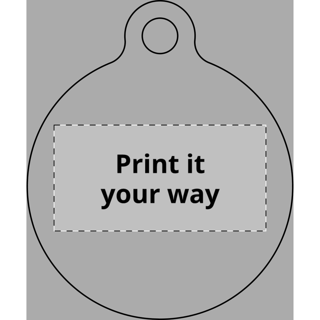 Customizable Pet Tag (Engraving)