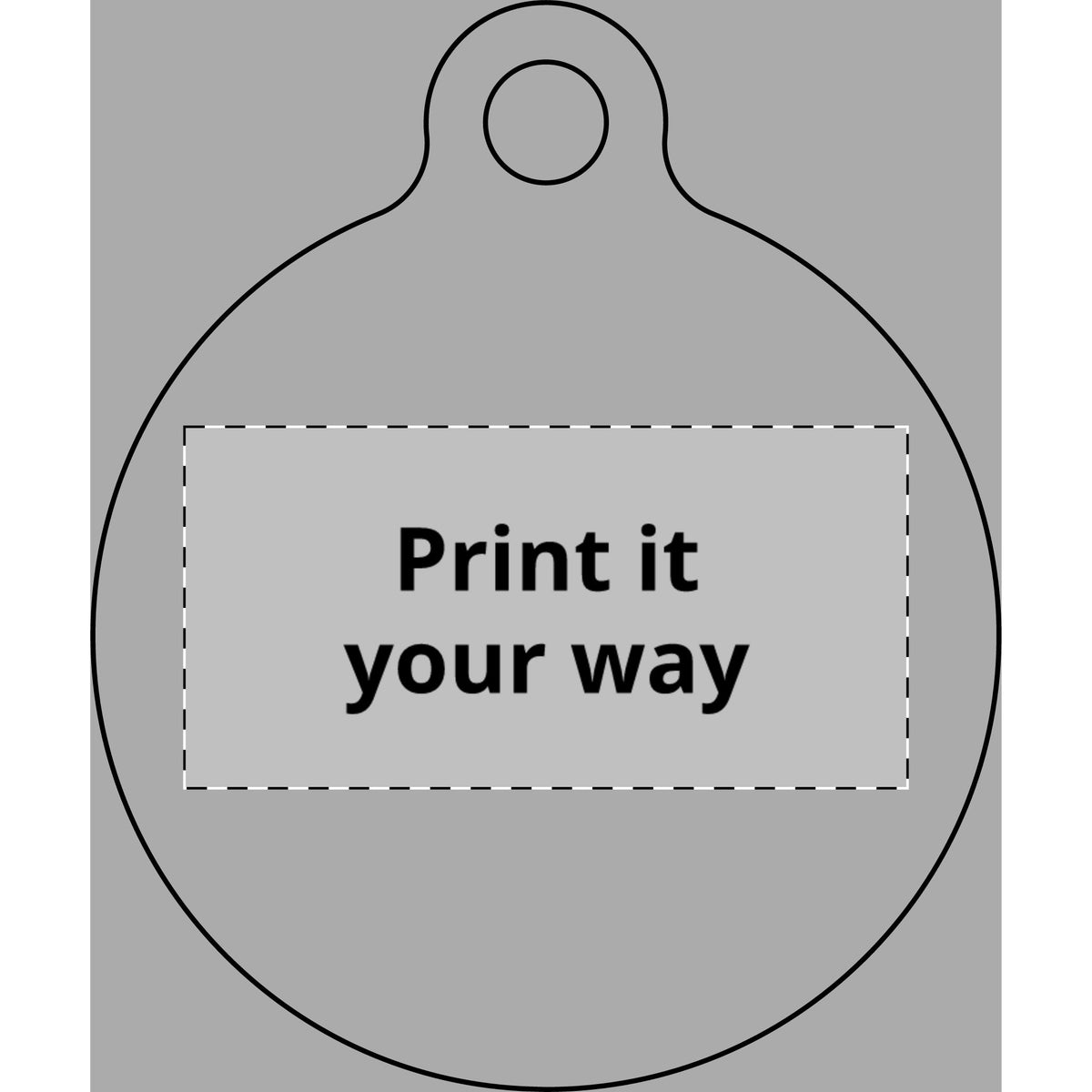 Customizable Pet Tag (Engraving)