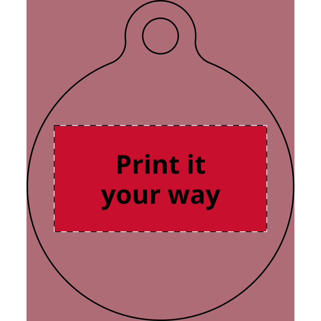 Customizable Pet Tag (Engraving)