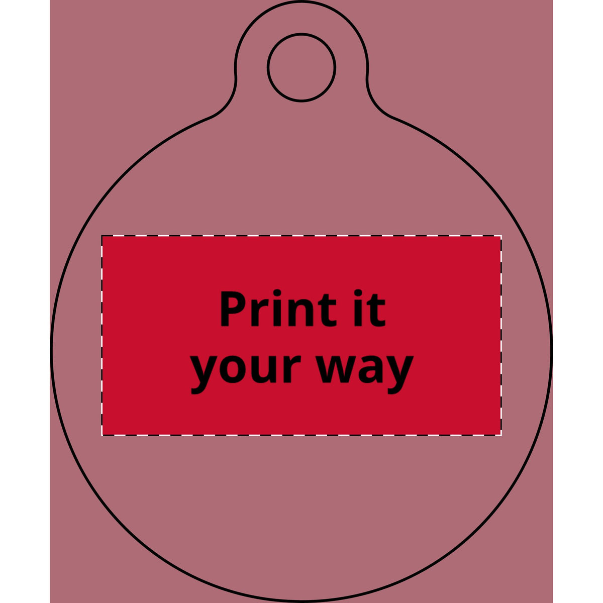 Customizable Pet Tag (Engraving)