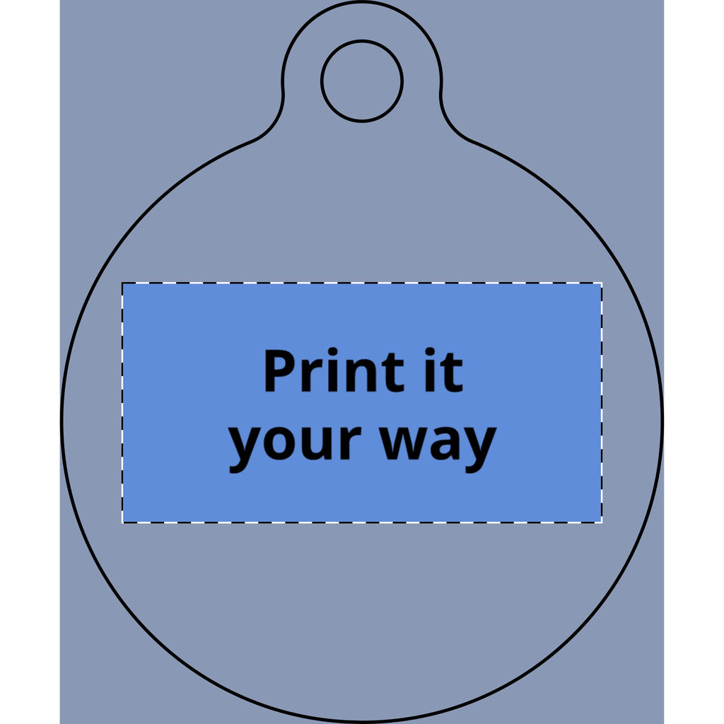 Customizable Pet Tag (Engraving)