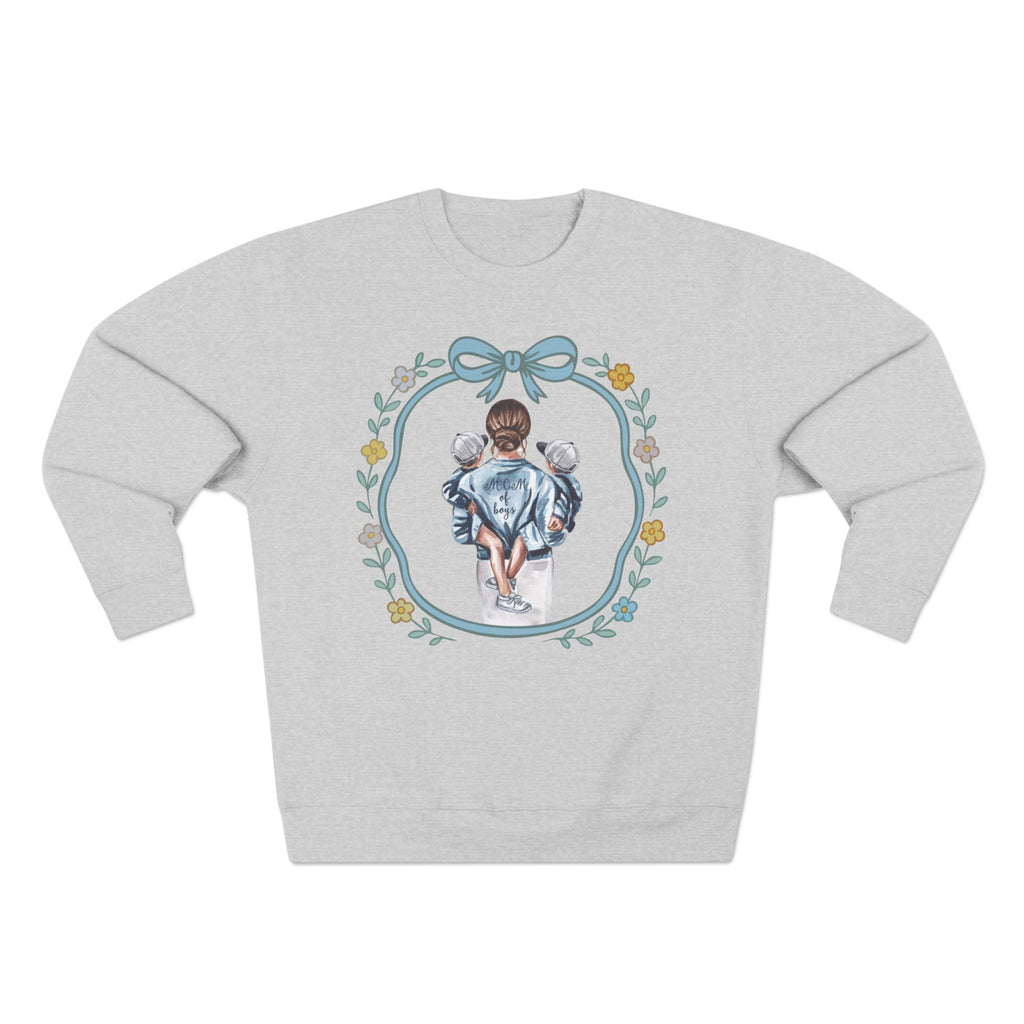 Mom of Boys Unisex Crewneck Sweatshirt
