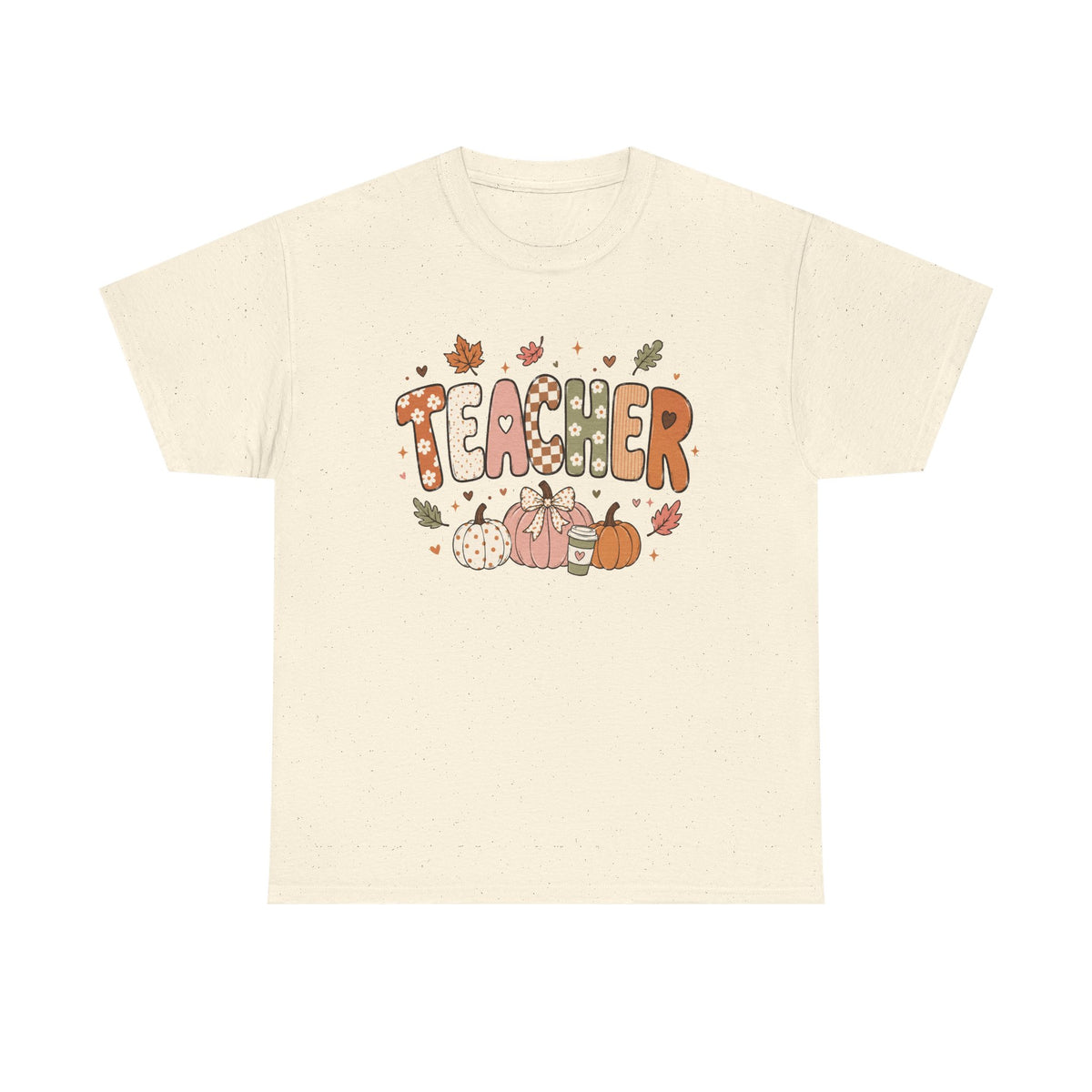 Teacher Fall Unisex Heavy Cotton Tee
