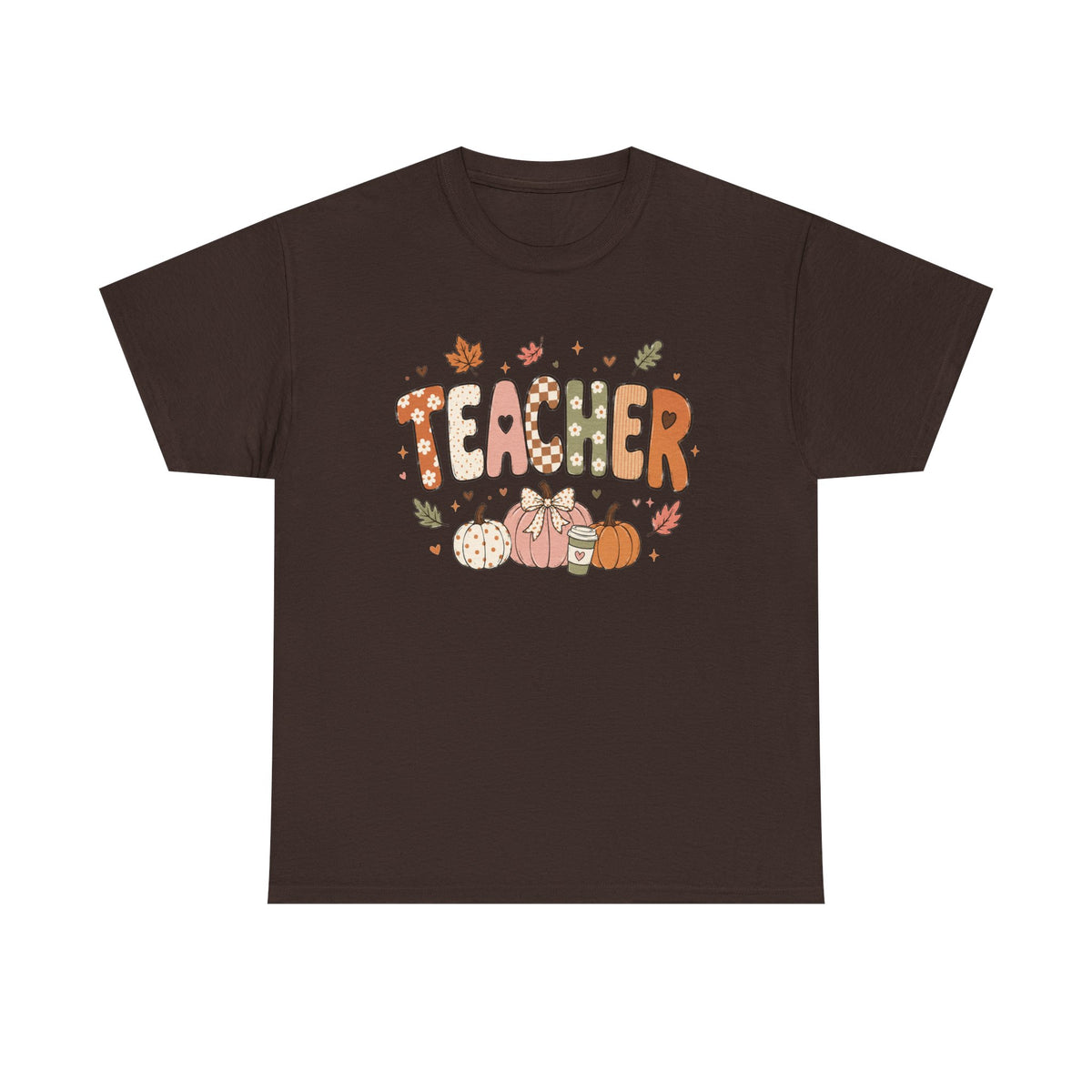 Teacher Fall Unisex Heavy Cotton Tee