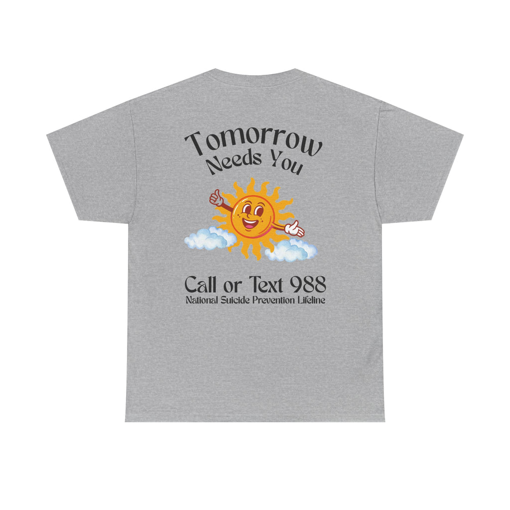 Tomorrow Needs You Unisex Heavy Cotton Tee