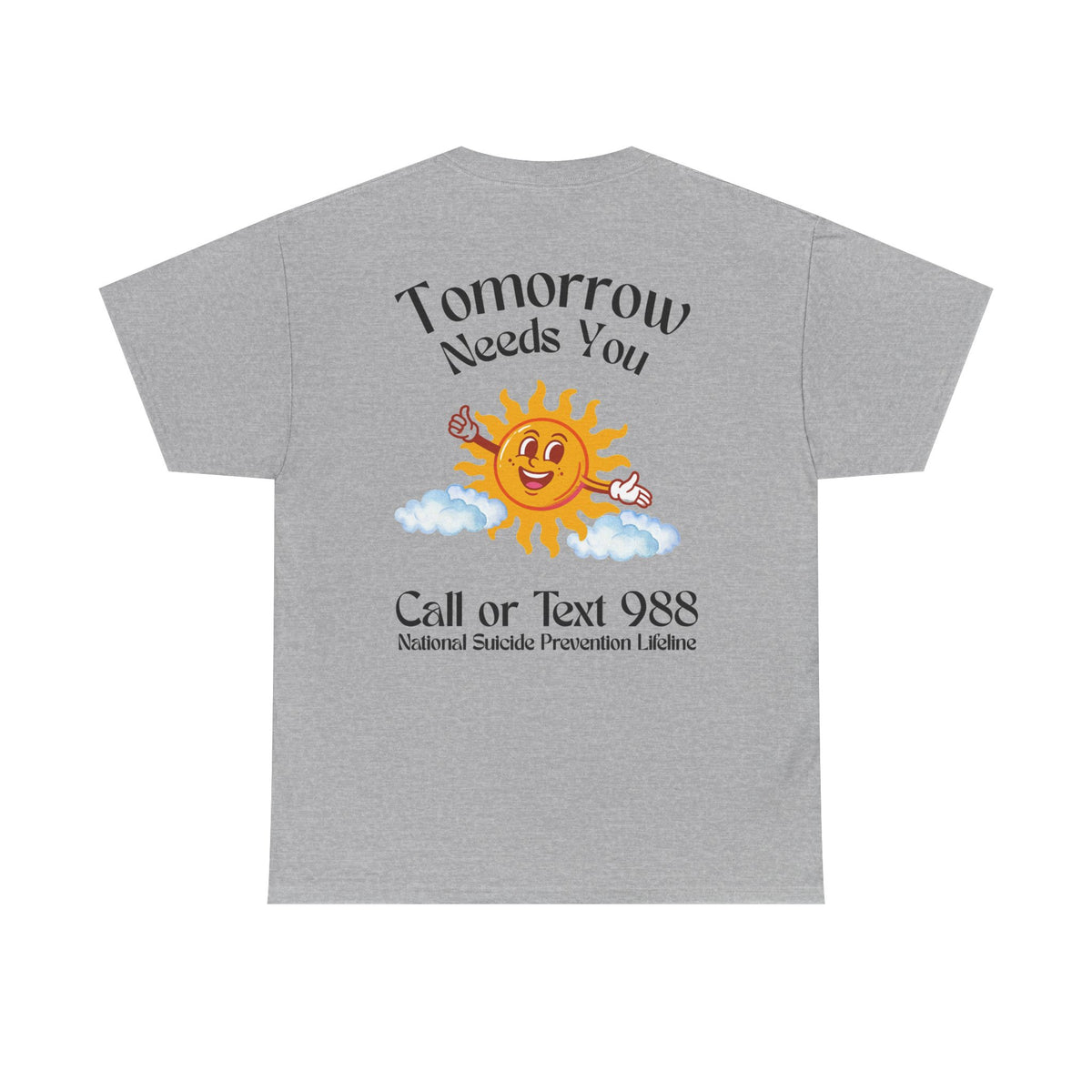 Tomorrow Needs You Unisex Heavy Cotton Tee