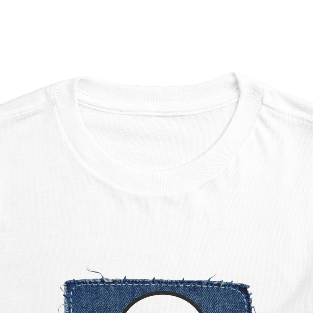 Denim Boo Toddler Short Sleeve Tee