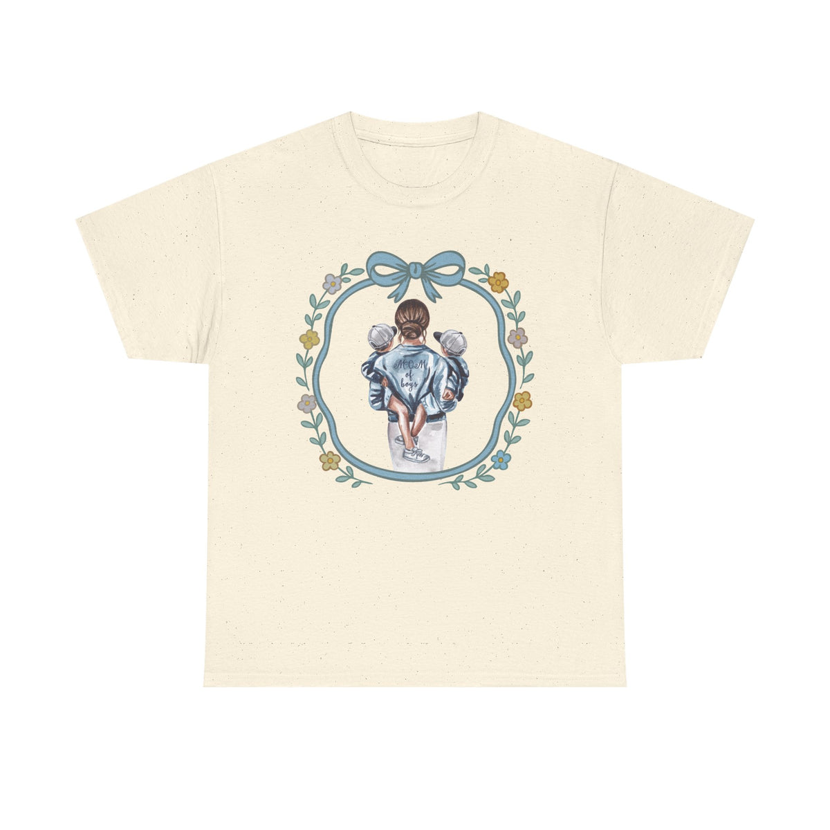 Mom of Boys Unisex Heavy Cotton Tee