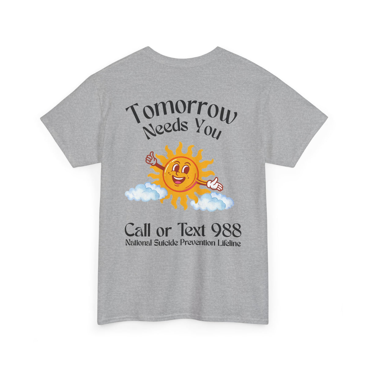 Tomorrow Needs You Unisex Heavy Cotton Tee