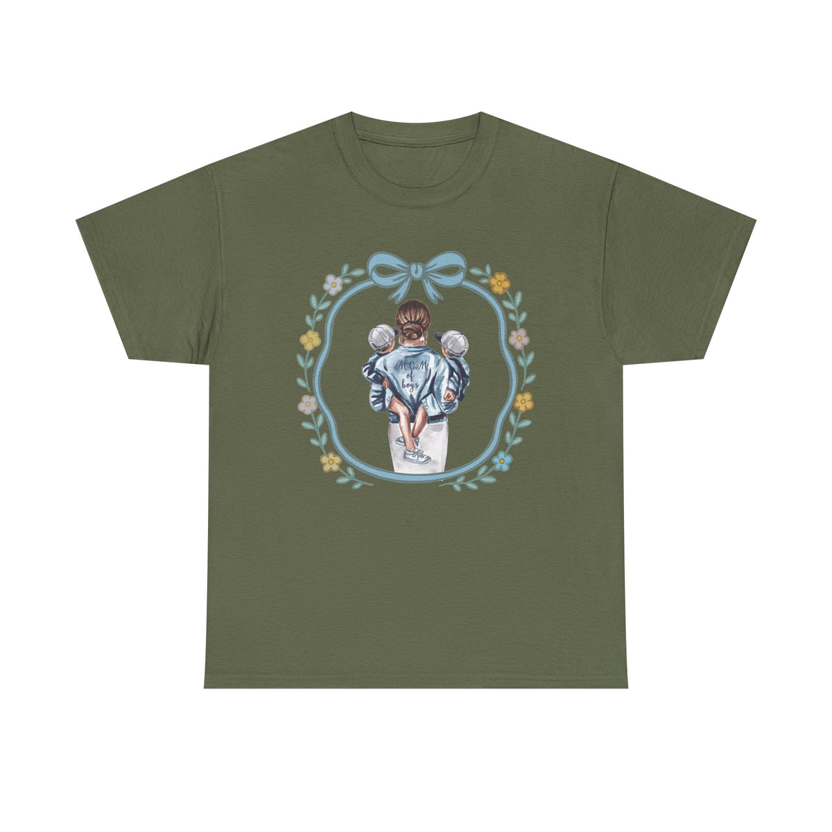 Mom of Boys Unisex Heavy Cotton Tee