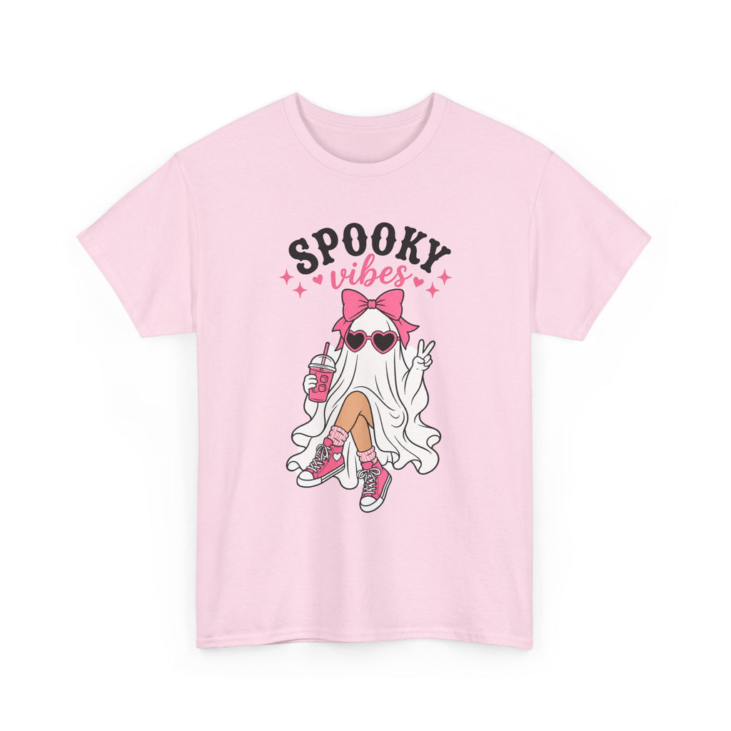 Spooky Vibes Unisex Heavy Cotton Tee