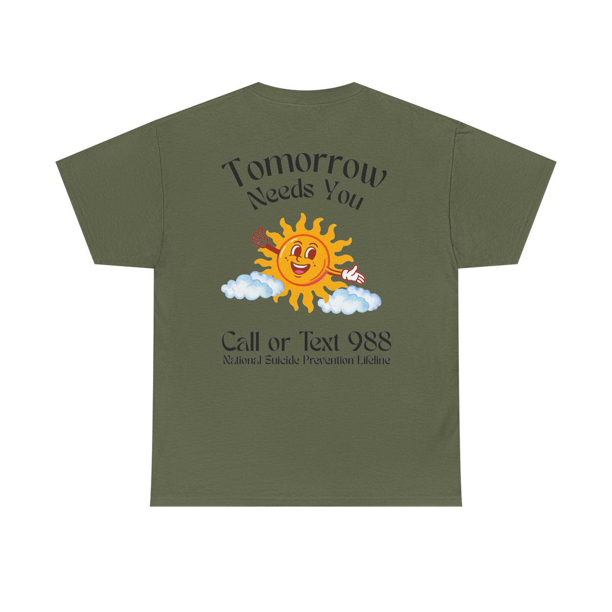 Tomorrow Needs You Unisex Heavy Cotton Tee