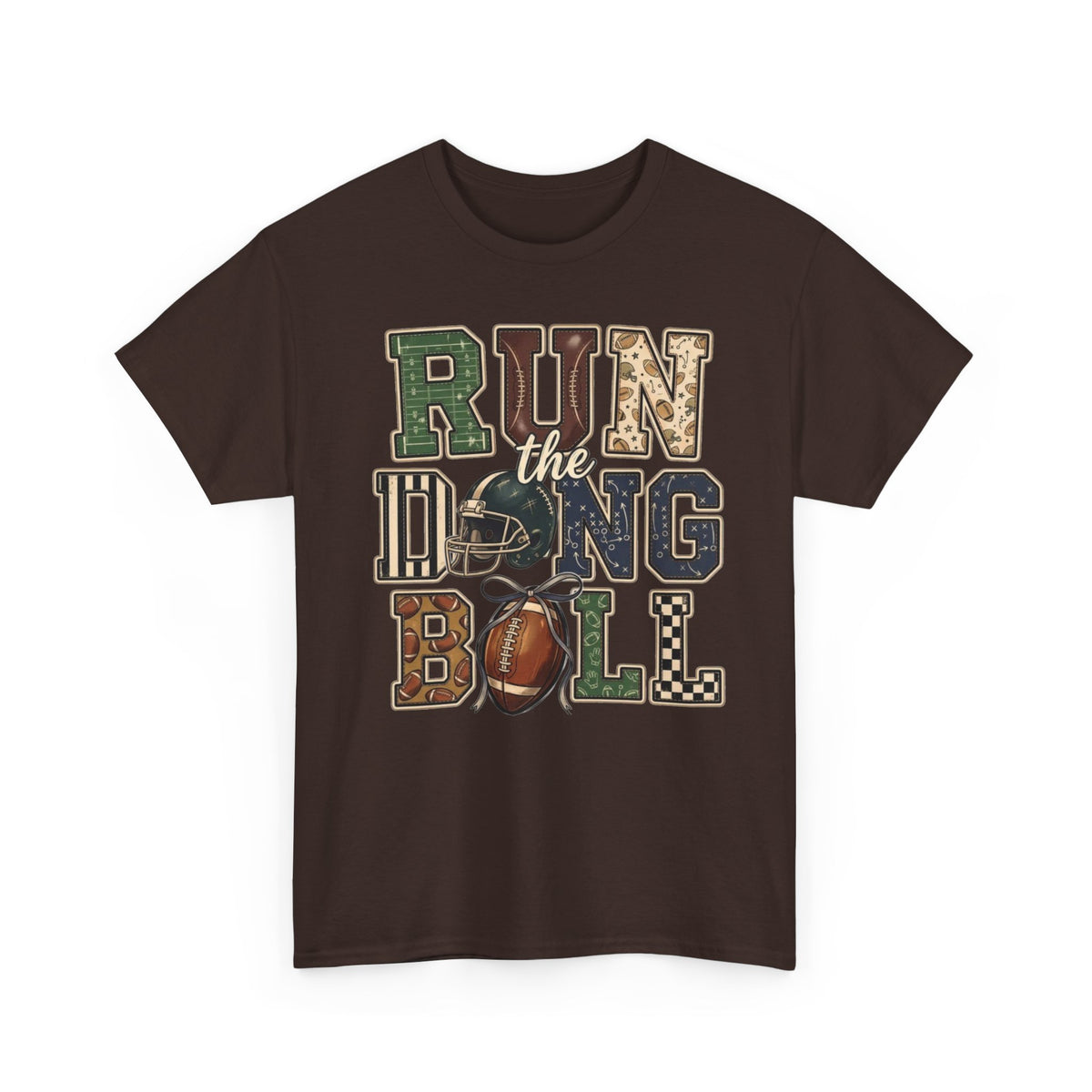 Run The Dang Ball Girly Tee