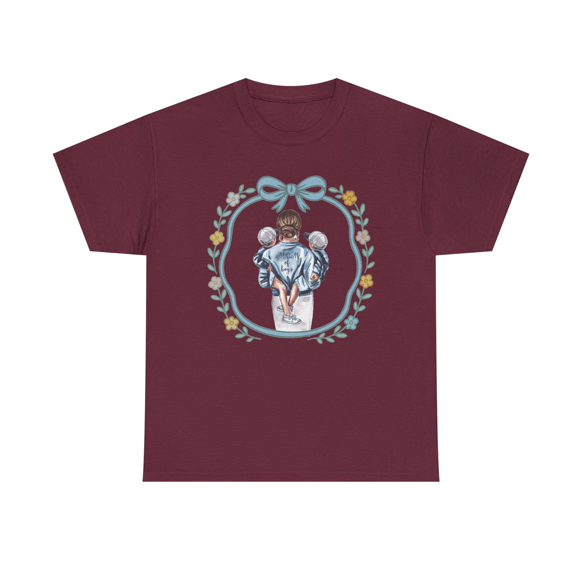Mom of Boys Unisex Heavy Cotton Tee