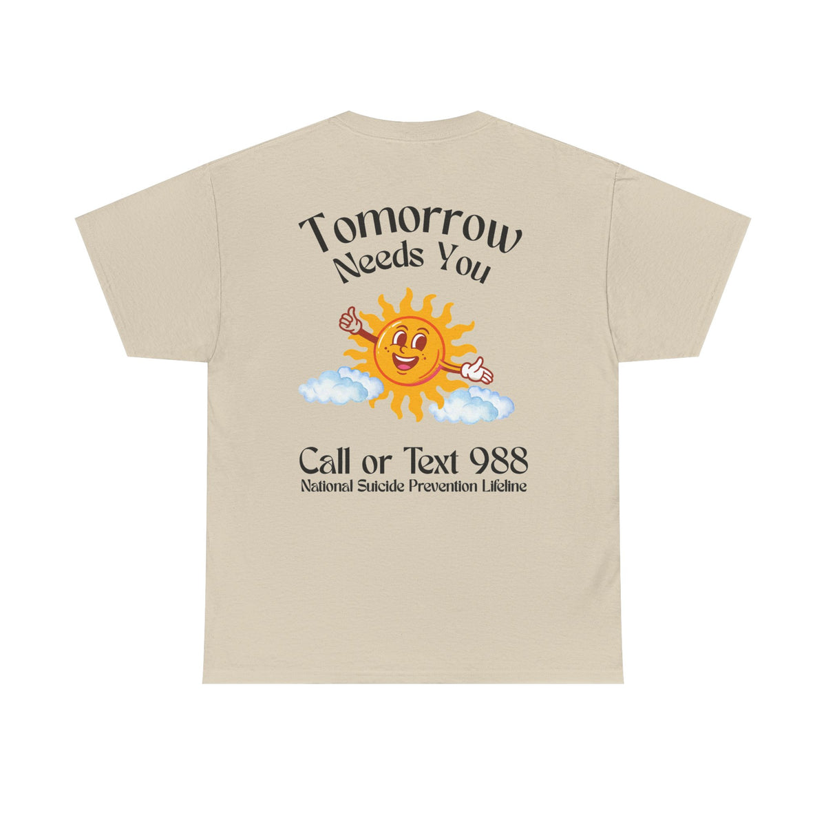 Tomorrow Needs You Unisex Heavy Cotton Tee