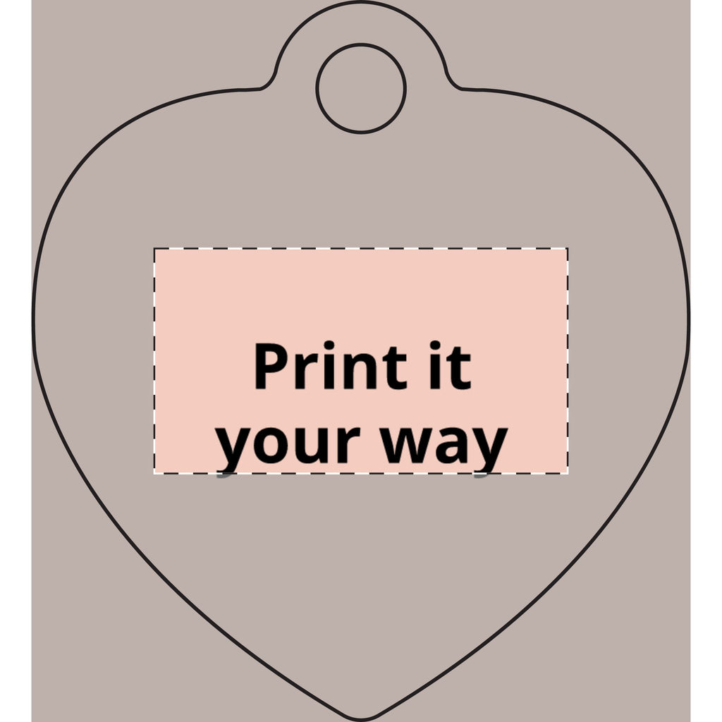 Customizable Pet Tag (Engraving)