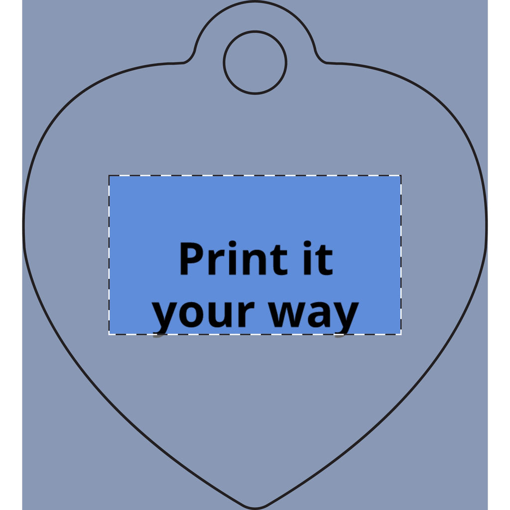 Customizable Pet Tag (Engraving)