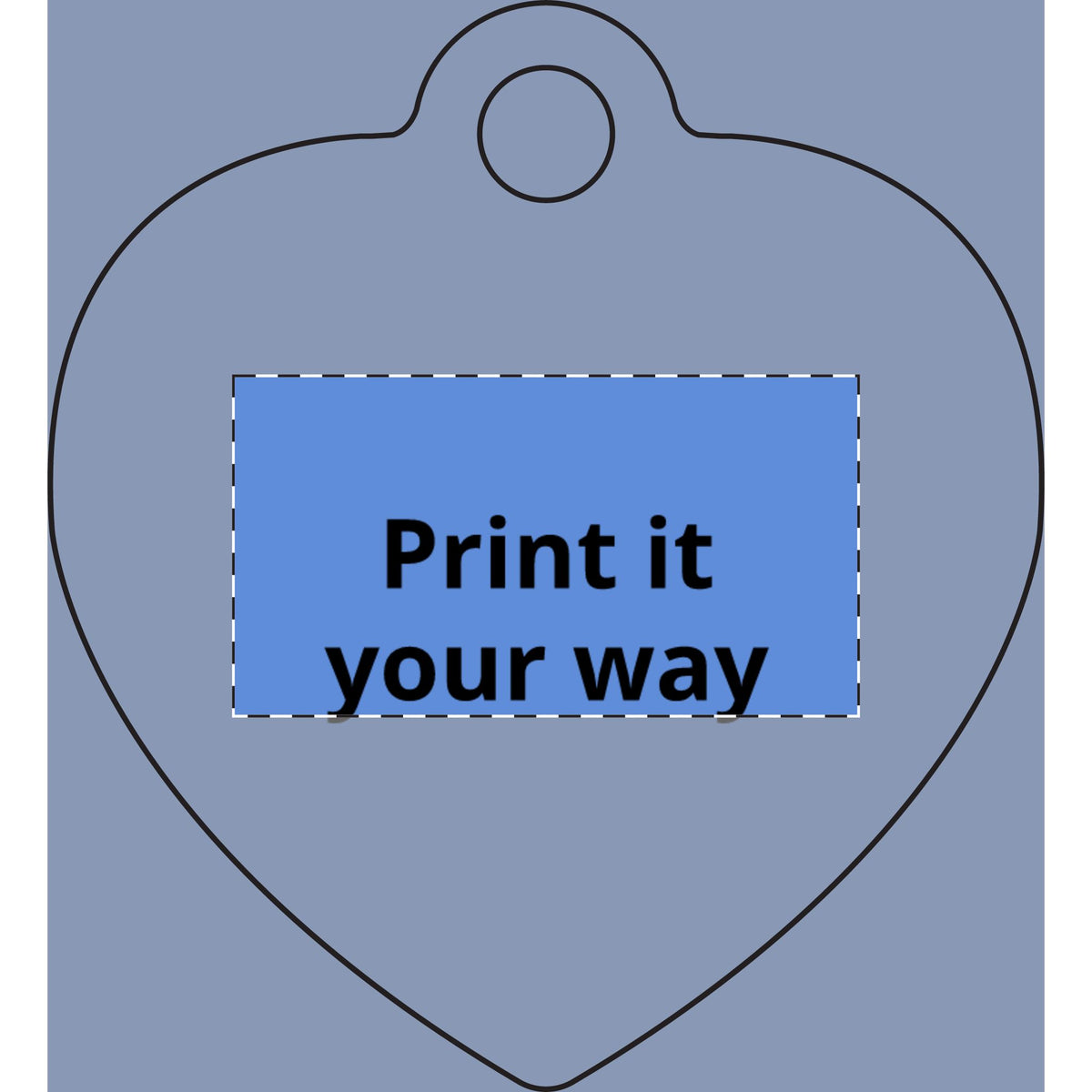 Customizable Pet Tag (Engraving)