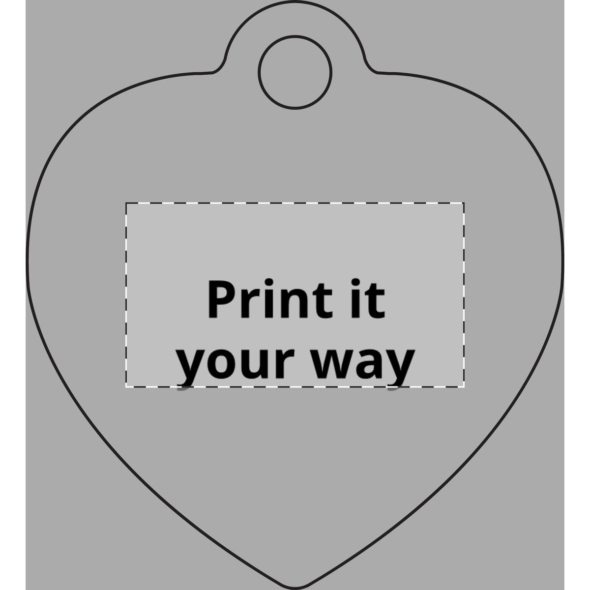 Customizable Pet Tag (Engraving)