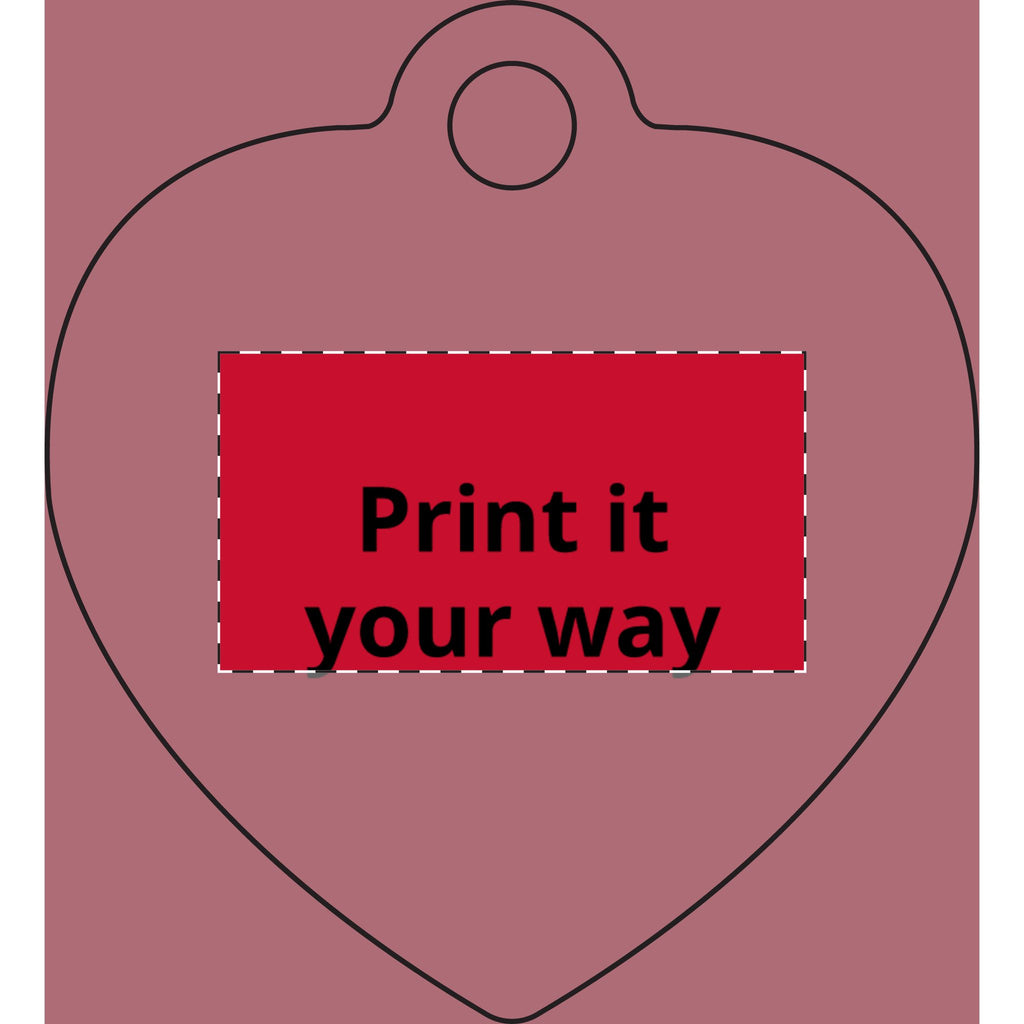 Customizable Pet Tag (Engraving)