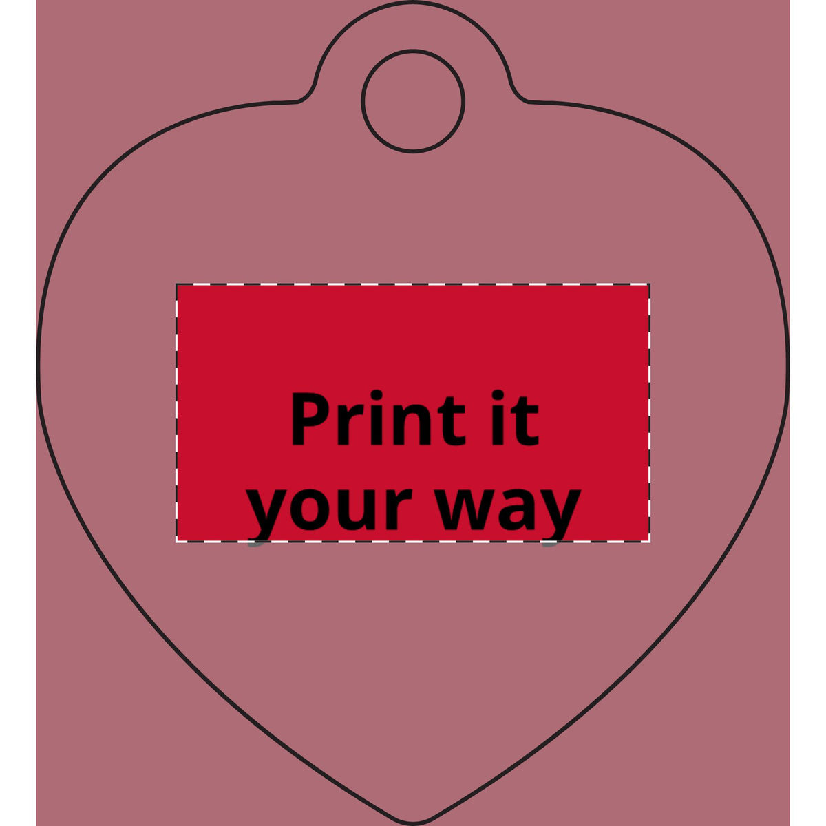 Customizable Pet Tag (Engraving)