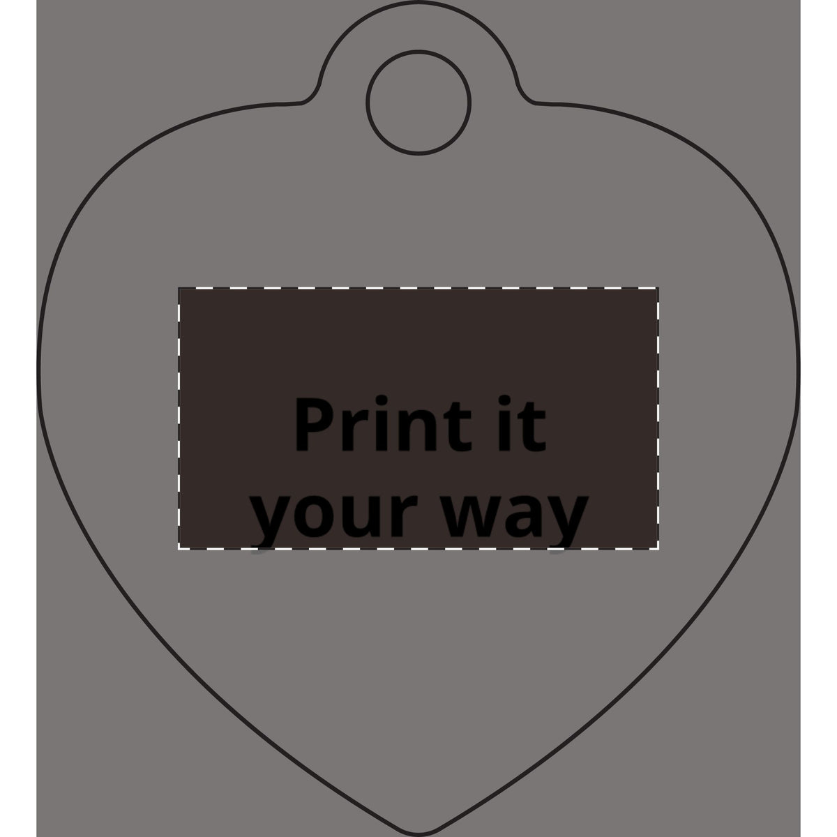 Customizable Pet Tag (Engraving)