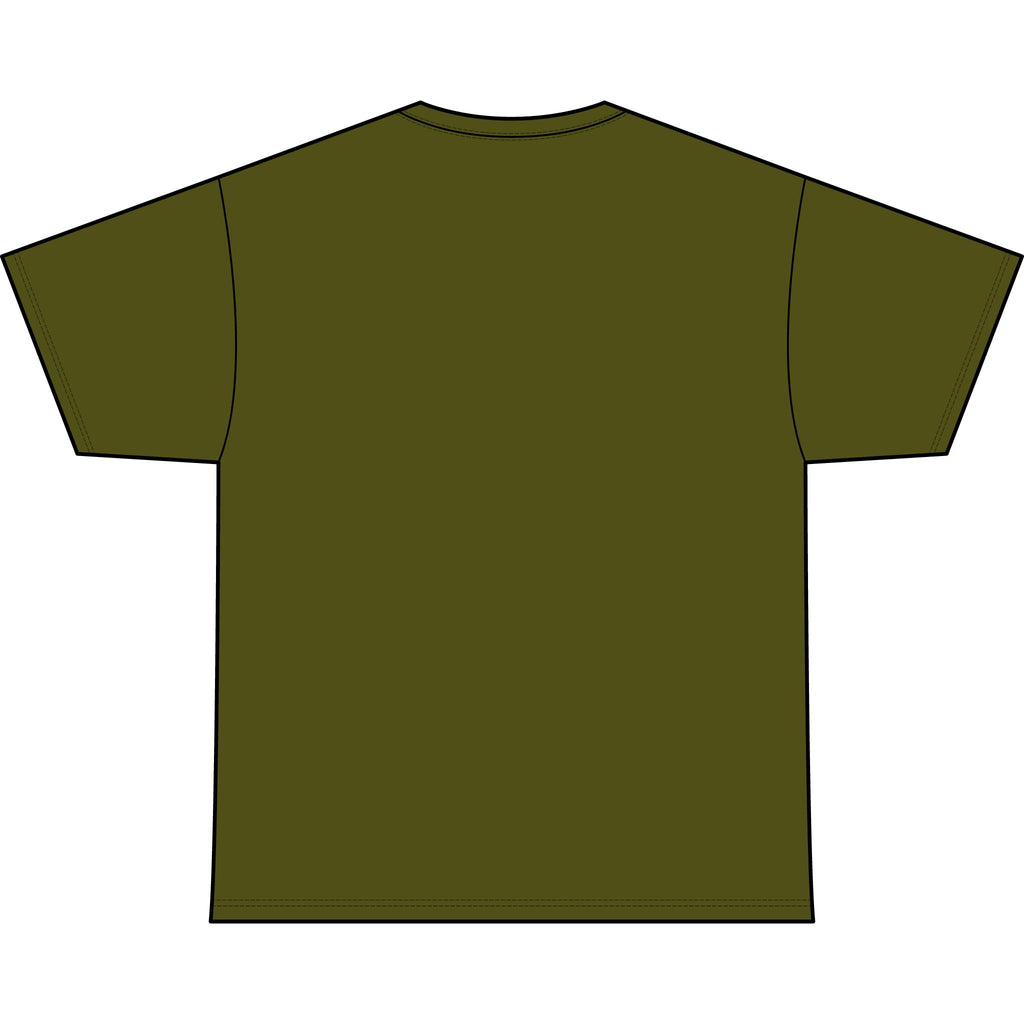 New Lex Camo Acid Wash Burnout T-Shirt