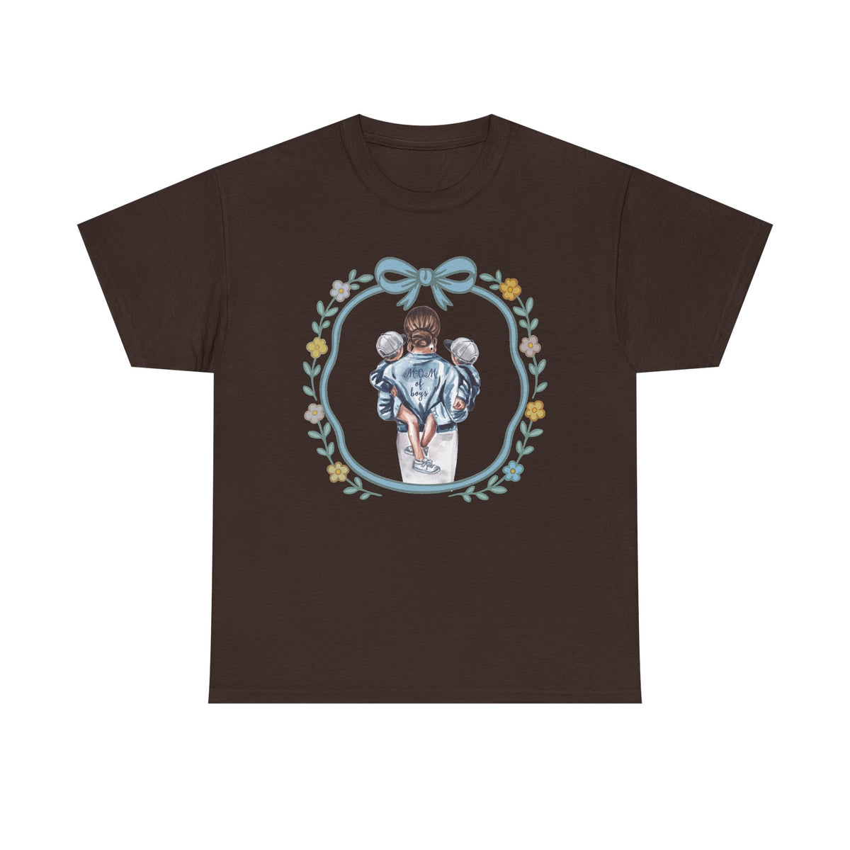 Mom of Boys Unisex Heavy Cotton Tee