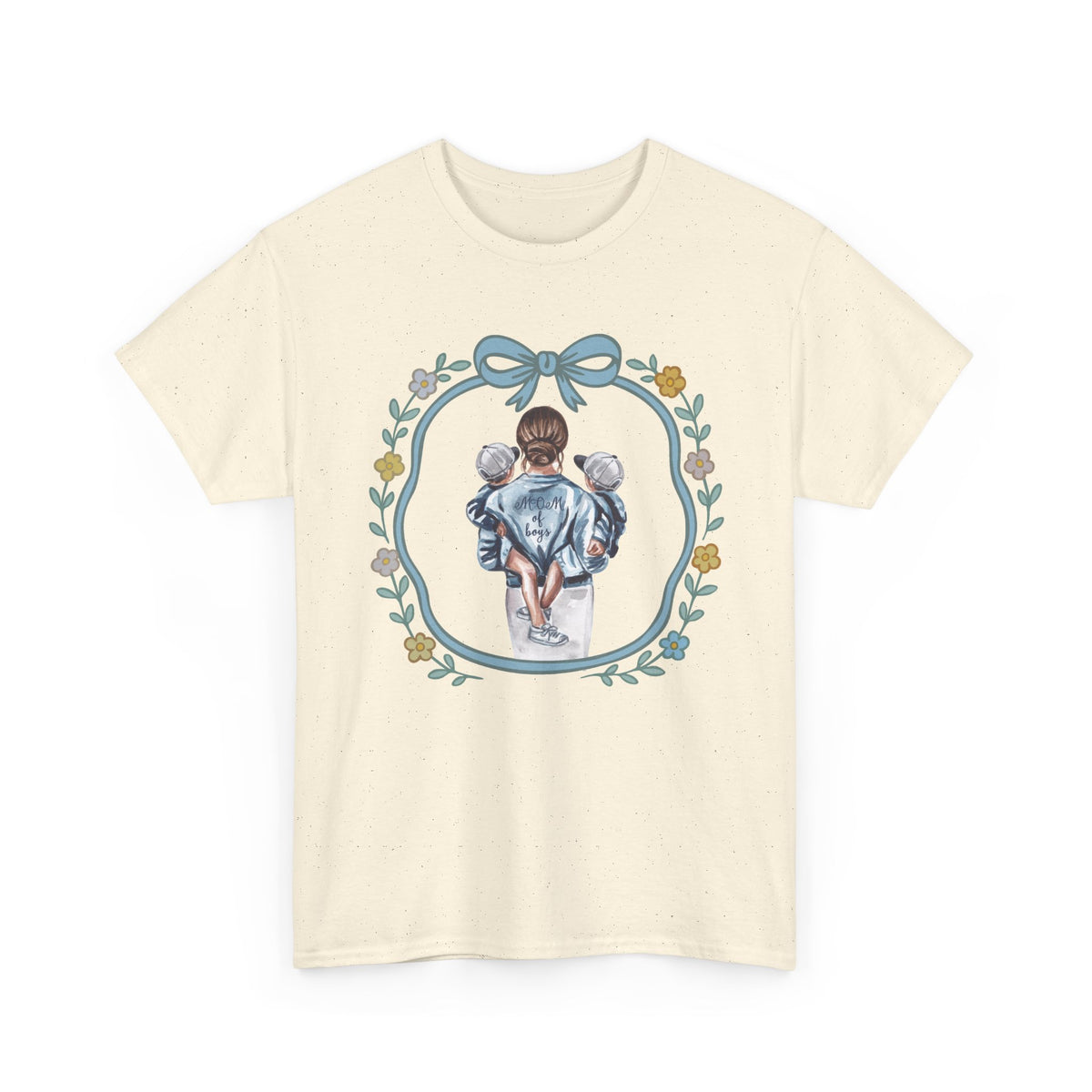 Mom of Boys Unisex Heavy Cotton Tee