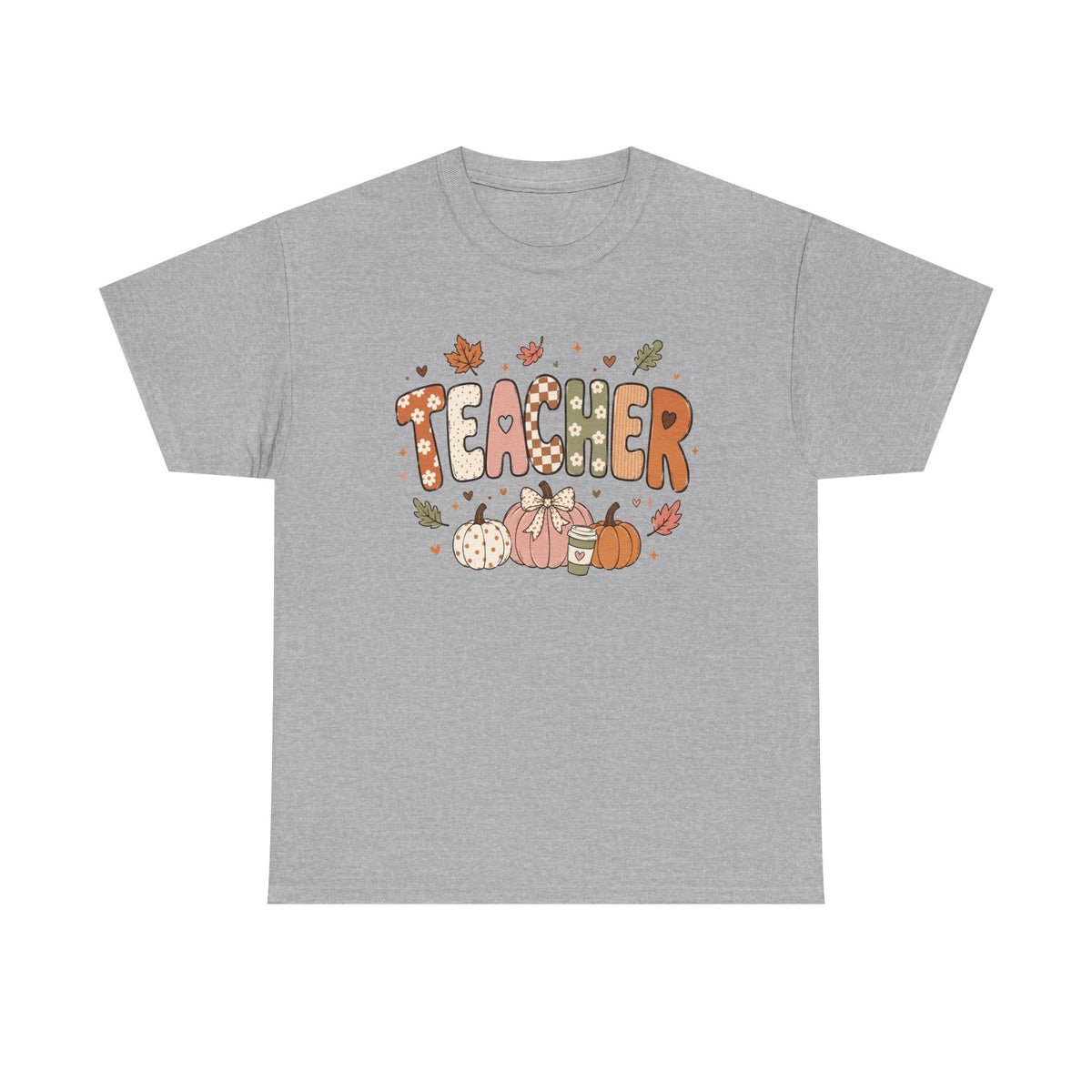 Teacher Fall Unisex Heavy Cotton Tee
