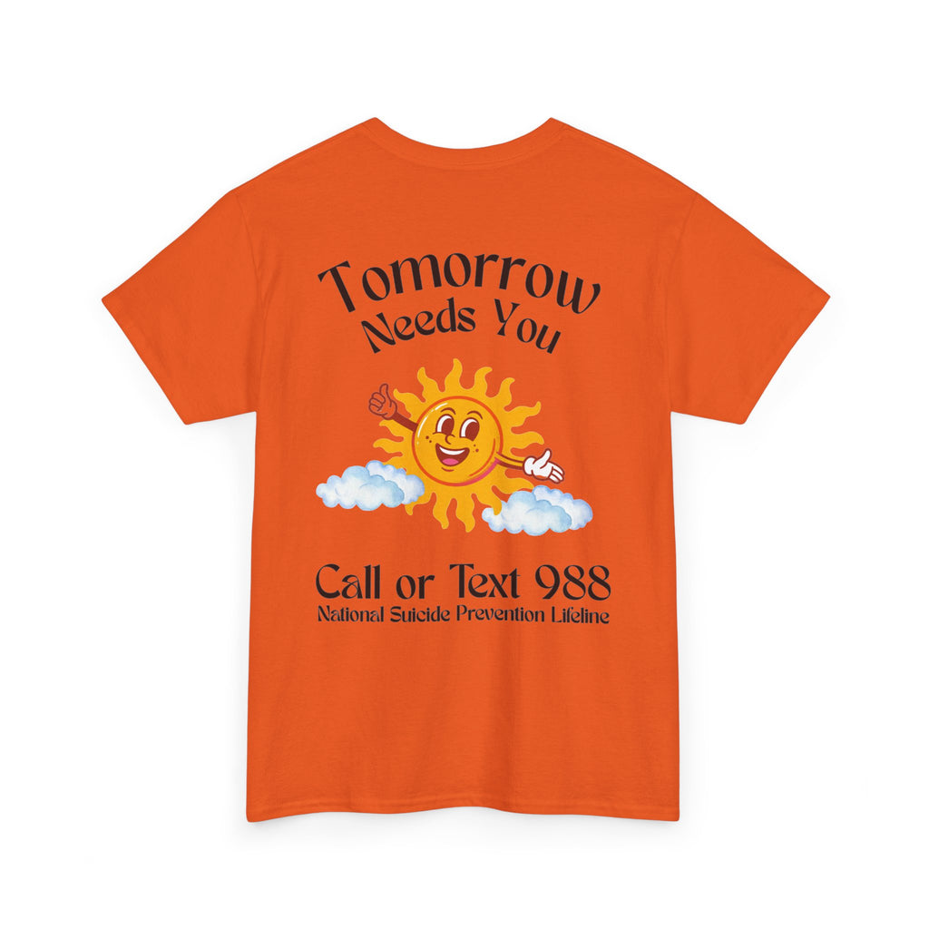 Tomorrow Needs You Unisex Heavy Cotton Tee