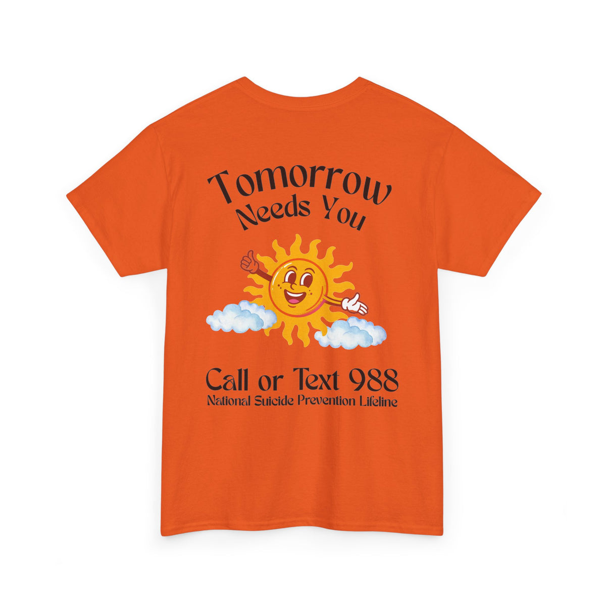 Tomorrow Needs You Unisex Heavy Cotton Tee