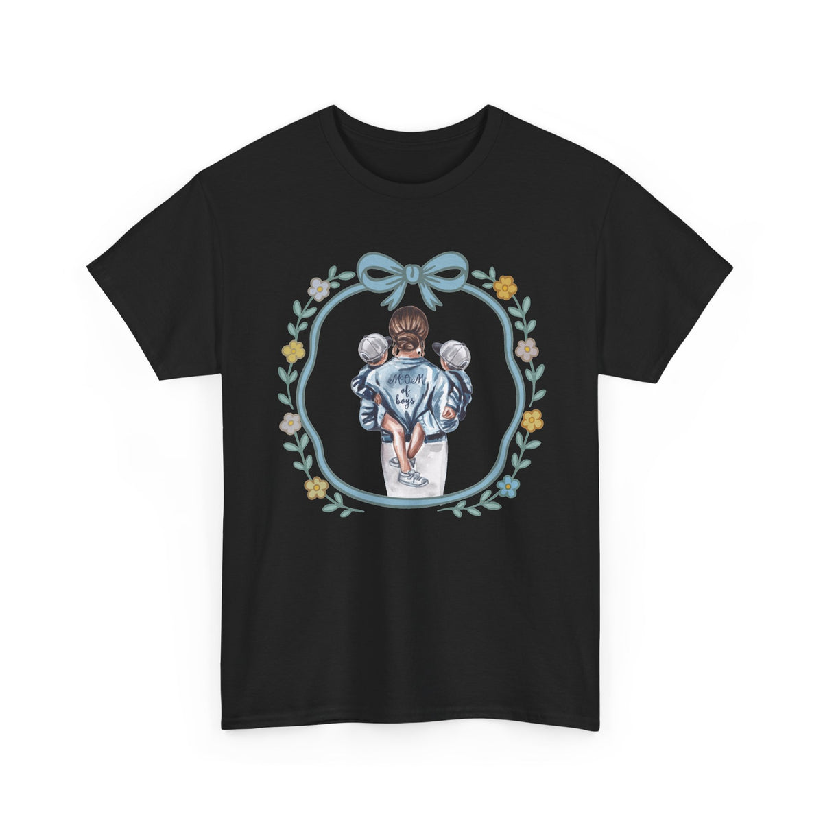 Mom of Boys Unisex Heavy Cotton Tee