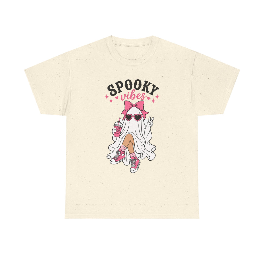 Spooky Vibes Unisex Heavy Cotton Tee