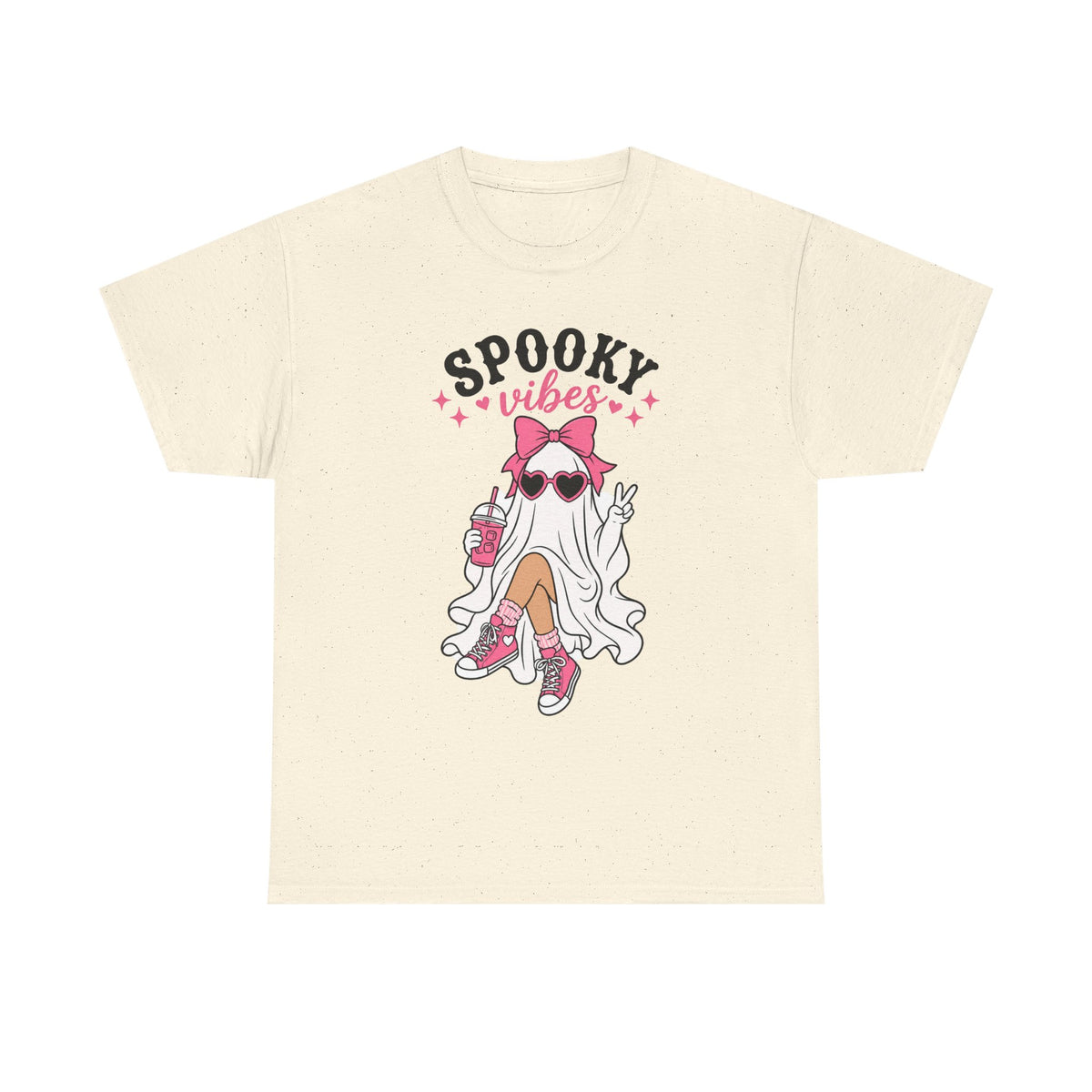 Spooky Vibes Unisex Heavy Cotton Tee