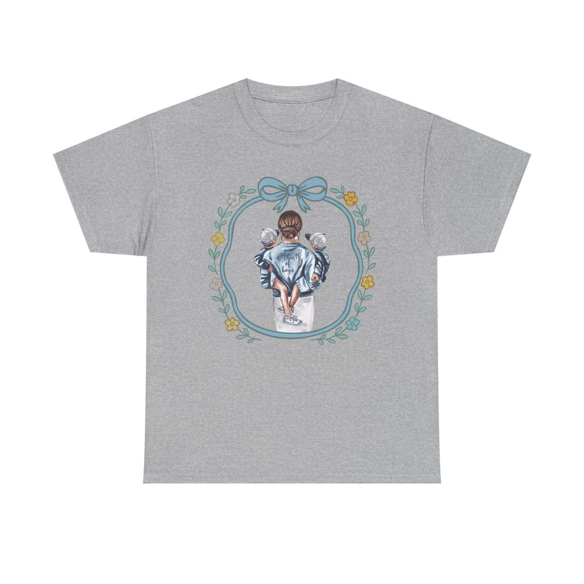 Mom of Boys Unisex Heavy Cotton Tee