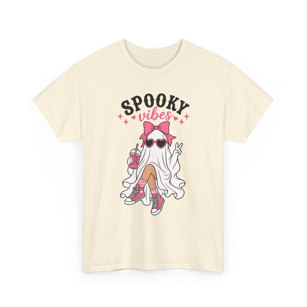 Spooky Vibes Unisex Heavy Cotton Tee