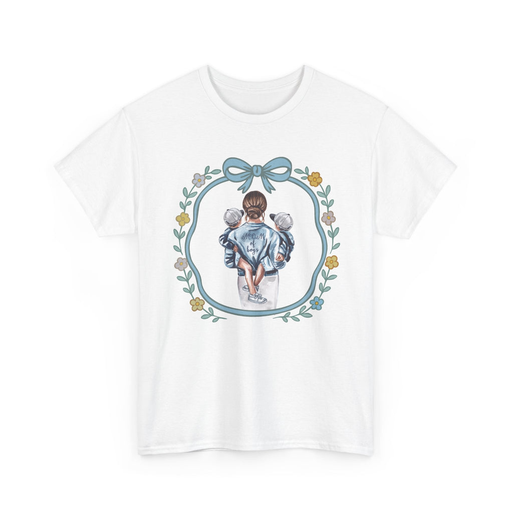 Mom of Boys Unisex Heavy Cotton Tee