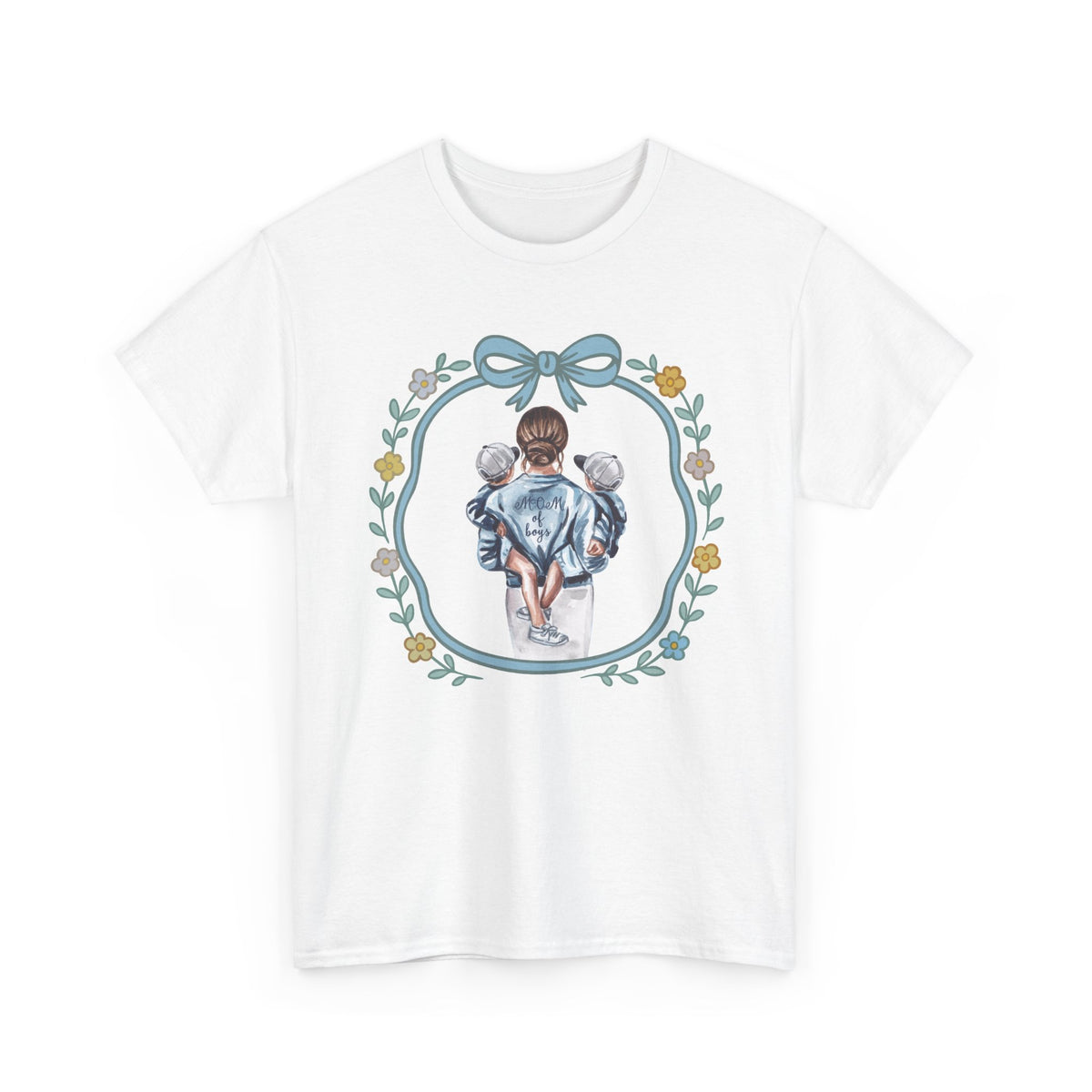 Mom of Boys Unisex Heavy Cotton Tee