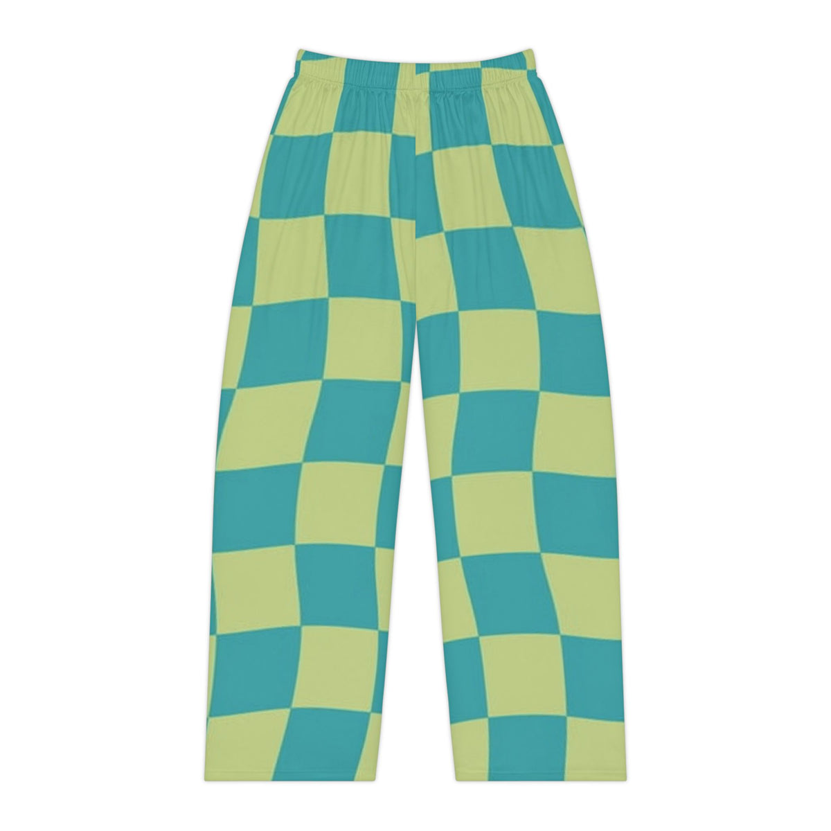 Women's Checkered Blue/Green Lounge Pants