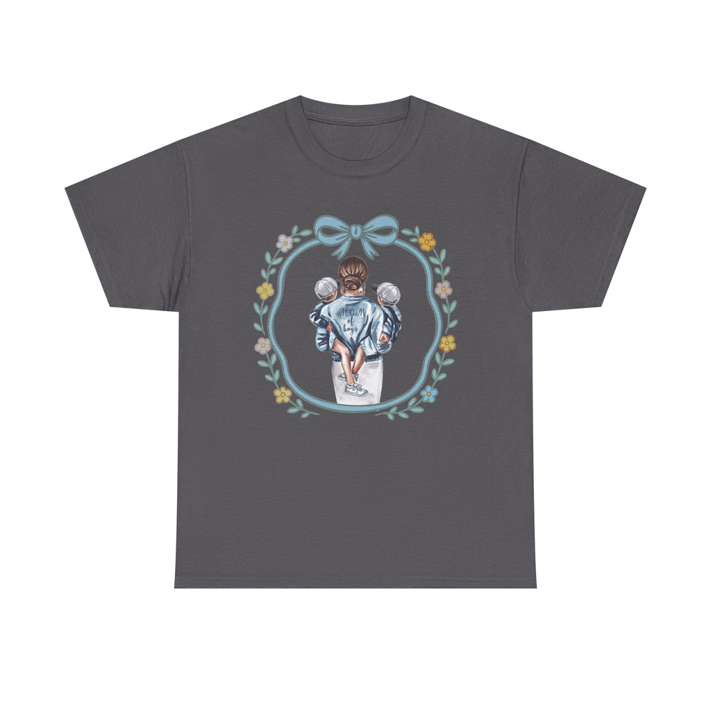 Mom of Boys Unisex Heavy Cotton Tee