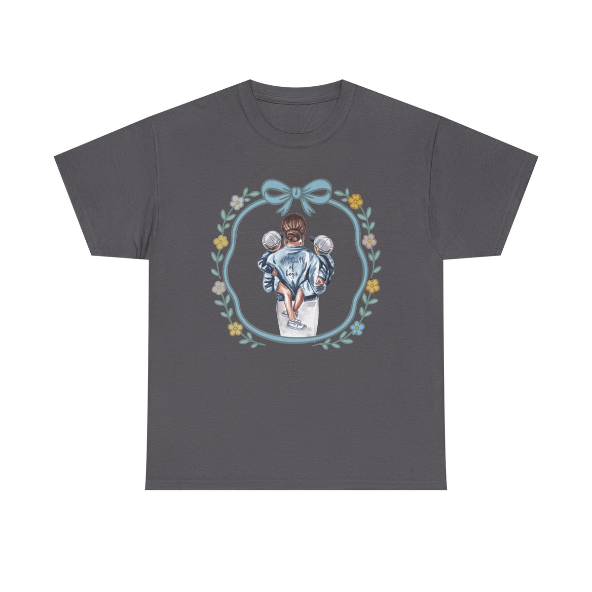 Mom of Boys Unisex Heavy Cotton Tee