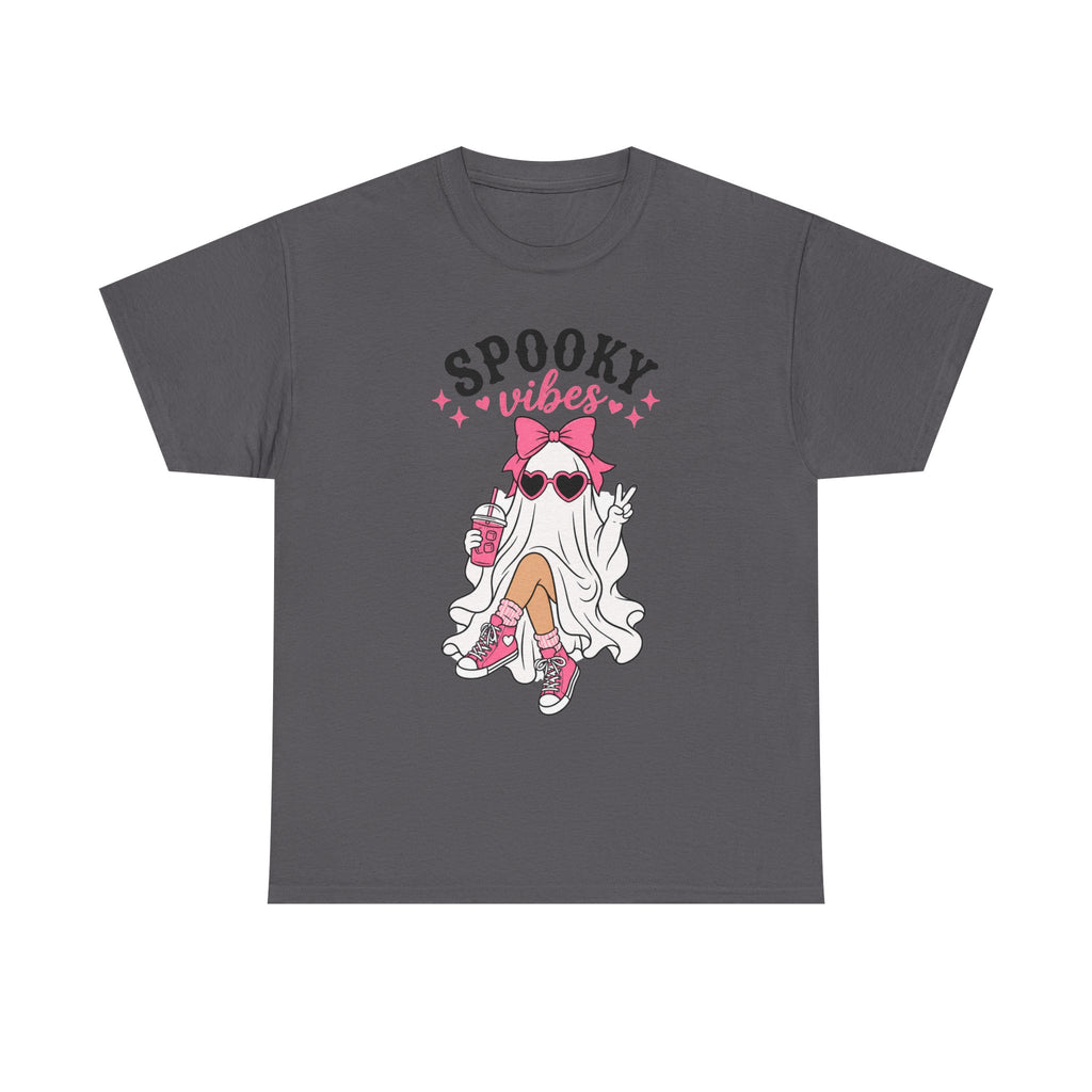 Spooky Vibes Unisex Heavy Cotton Tee