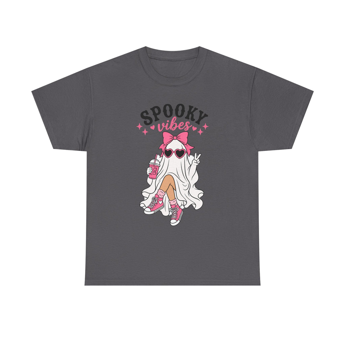 Spooky Vibes Unisex Heavy Cotton Tee